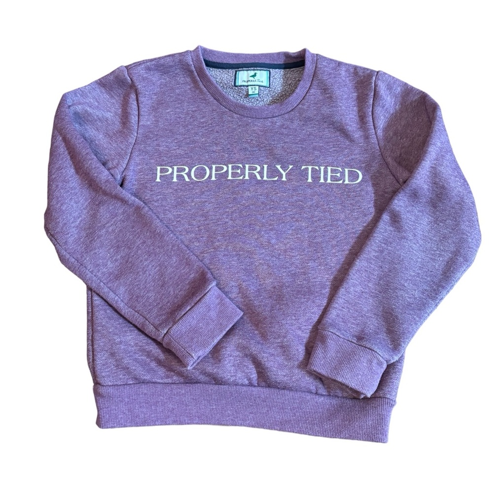 Properly Tied Sweatshirt - Girls YS (8)
